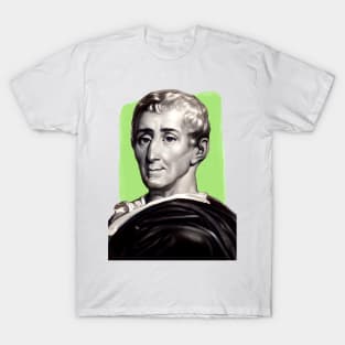 French Philosopher Montesquieu illustration T-Shirt